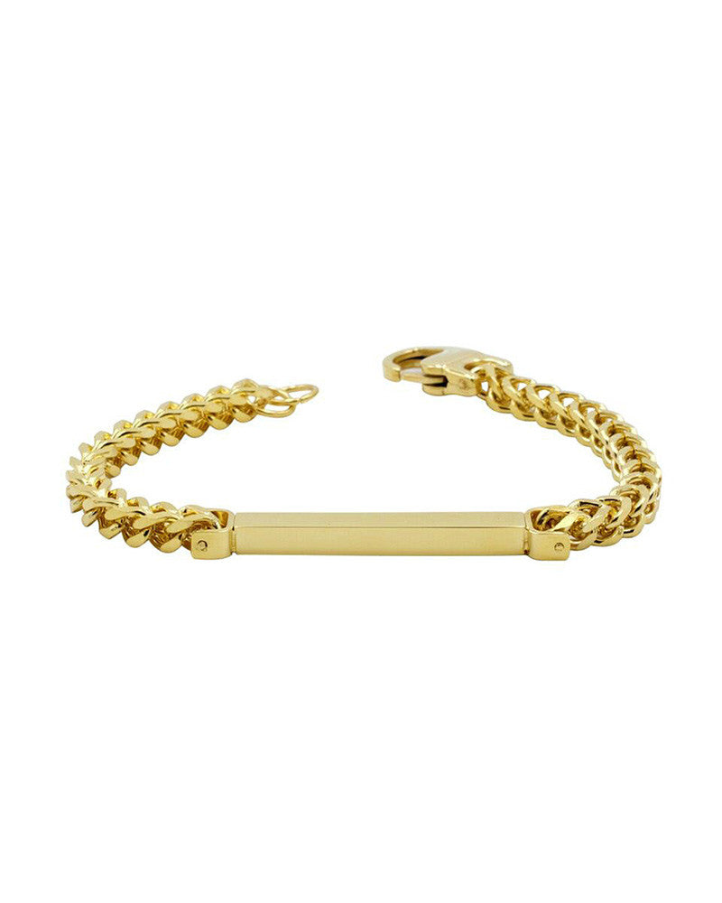 AanyaCentric Gold Plated Bracelet Styles Modern Men Jewellery